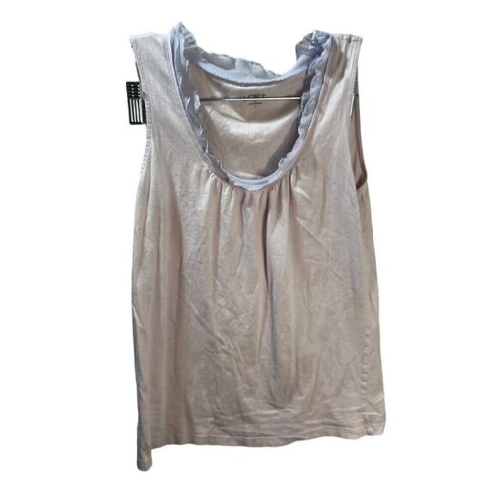 LOFT Sleeveless Pullover Top‎ U Neck Small